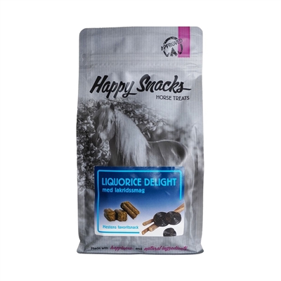 Happy Snacks Hästgodis med Lakritssmak 1 Kg
